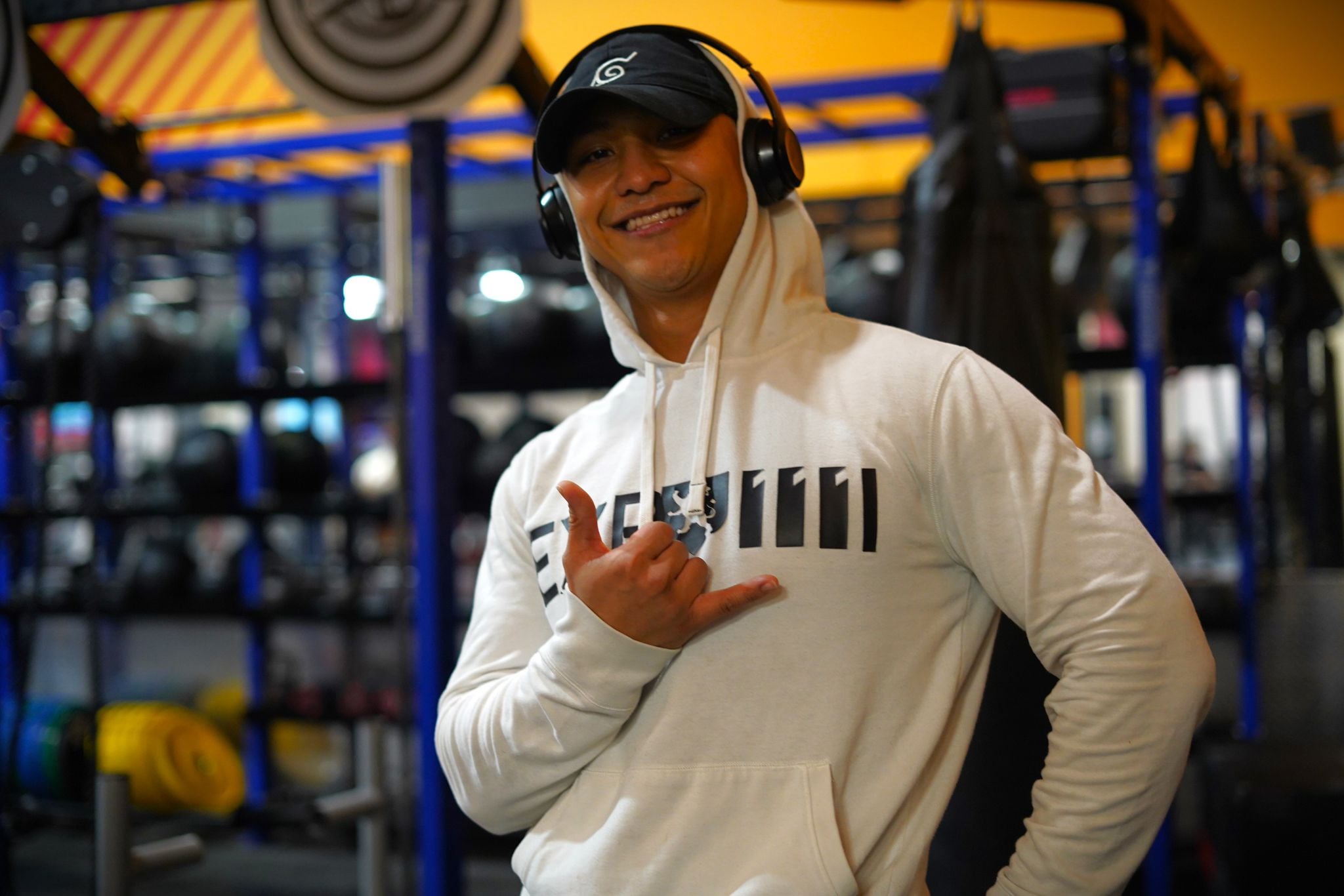 Kevin, founder of Iron Battalion, in the gym